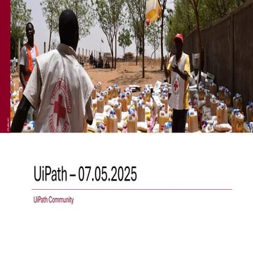 UiPath Automation Suite – Cas d'usage d'une NGO internationale basée à Genève