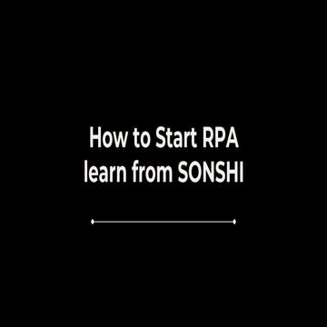 RPA&SONSHI | PDF