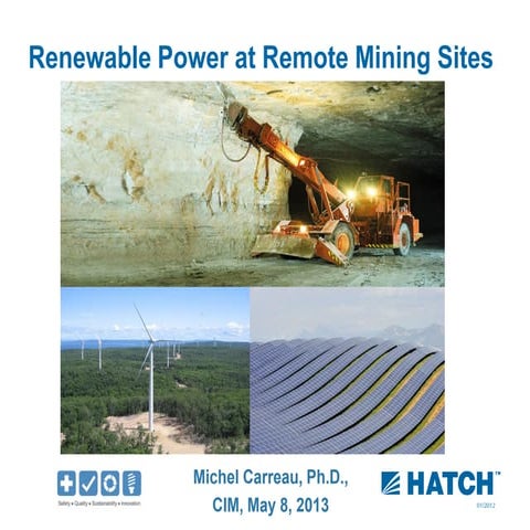 Renewables in Mining | PDF