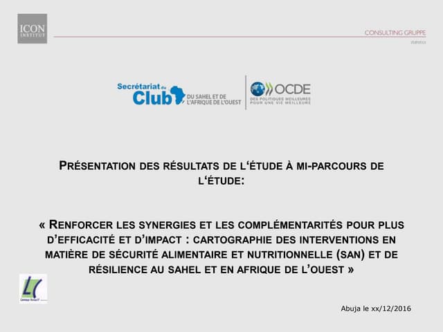 Preliminary findings from the study...