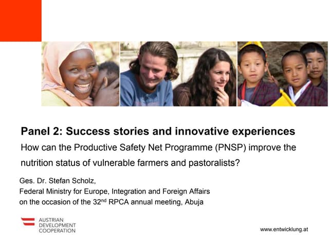 How can the Productive Safety Net P...