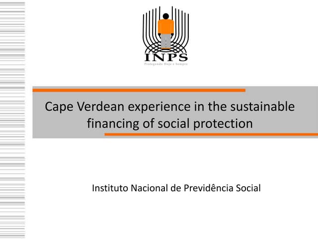 Cape Verdean experience in the sust...