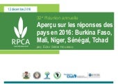 Aperçu sur les réponses des pays en...