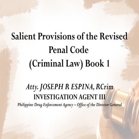 Criminal-Law book 1. base on the RPC OF THE PHILIPPINES | PDF