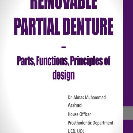 Removable partial denture