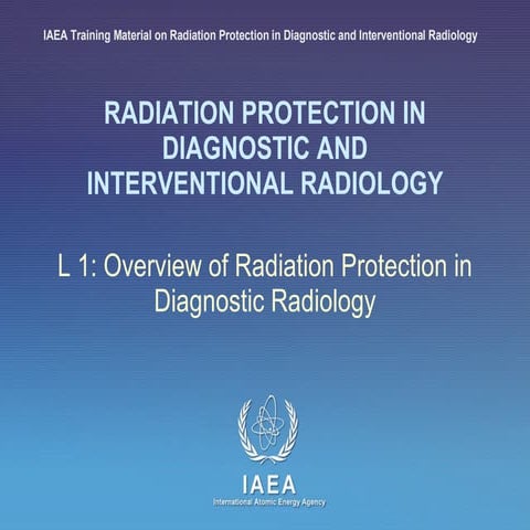 Radiation protection  Overview