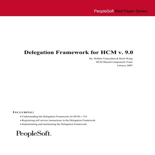 Peoplesoft  AWE_hcm_delegation_framework