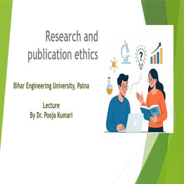 R&PE Presentation Research and publication ethics | PPTX