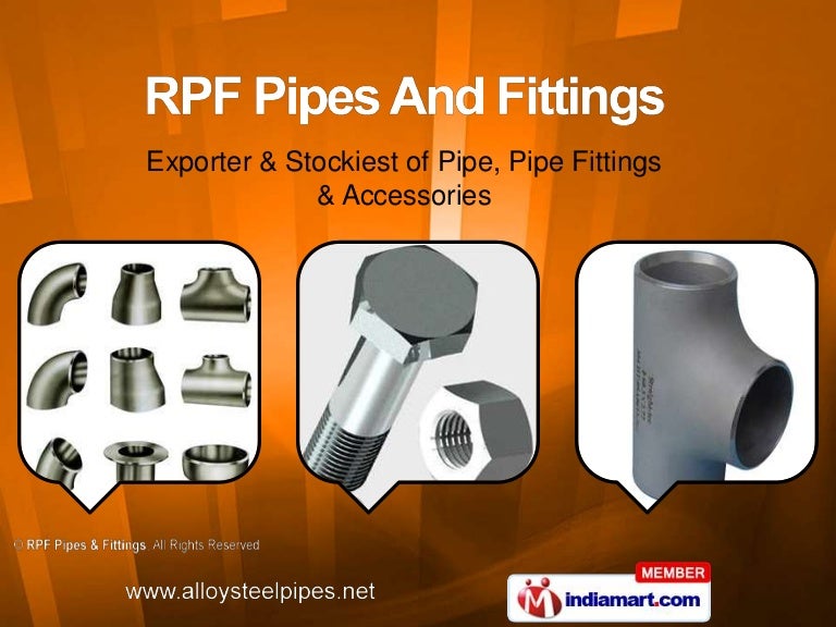 Steel Pipes By RPF Pipes & Fittings, Vadodara