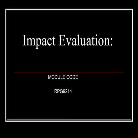 RPG92142025 impact evaluation for project.ppt