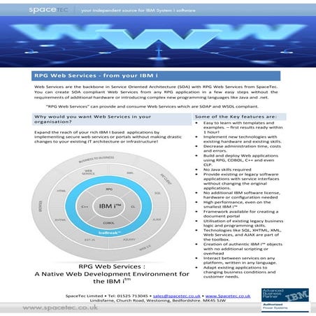 RPG Web Services V2.0
