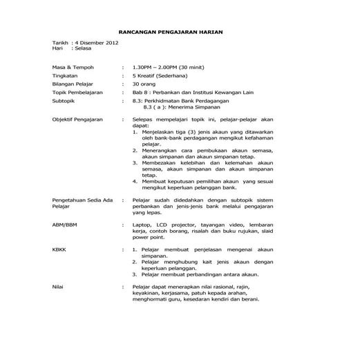 Rph bab 1 perkhidmatan bank