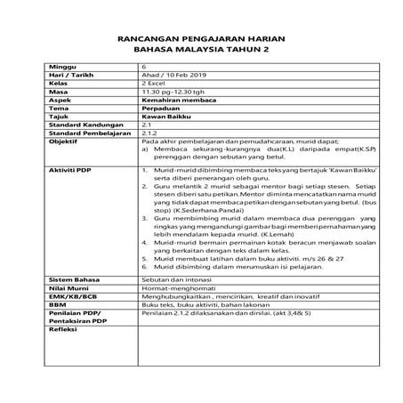 RPH BM THN 2 (BULAN FEB)