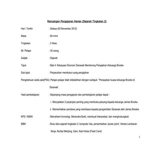 RPH BAB 4 TINGKATAN 2