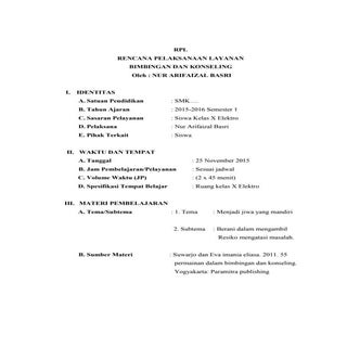 CONTOH RPL K13 + LAMPIRAN