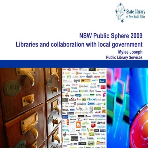 Libraries and collaboration with local government: NSW Public Sphere 2009