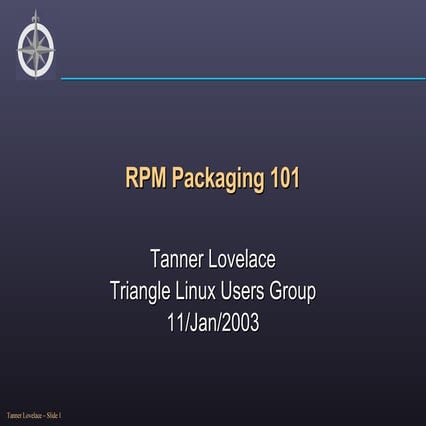 RPM Packaging 101 (Old)