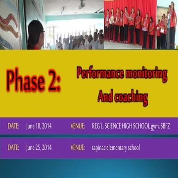 Division Roll-Out on RPMS (DepEd Olongapo)- Phase 2 only.