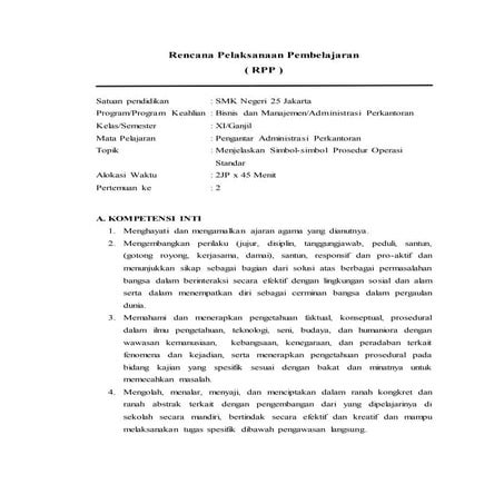 Bimtek. penyusunan sop | PDF