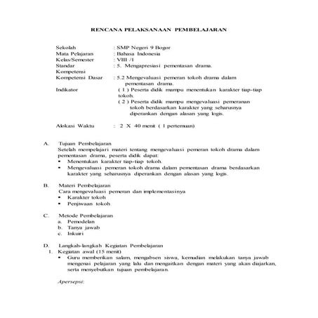 RPP dengan model Role Playing (bermain peran).docx