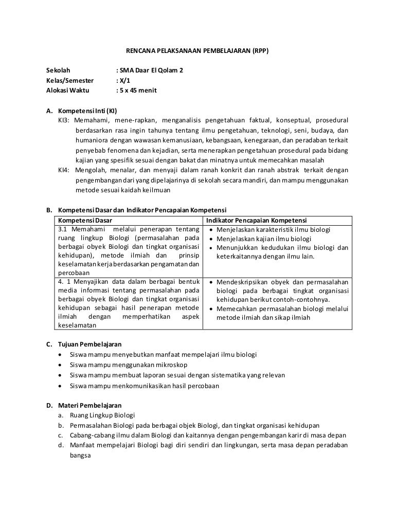 Manfaat Mempelajari Biologi Bagi Diri Sendiri Goreng
