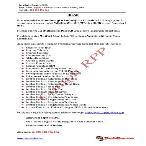 Rpp biologi kurikulum 2013 kelas xii semester 1 | PDF