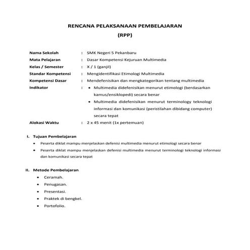 Rpp final | PDF