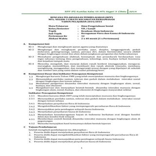 RPP IPS Kelas 7 Kurtilas Semester I...