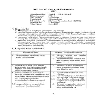 Rpp kelipatan persekutuan terkecil ...