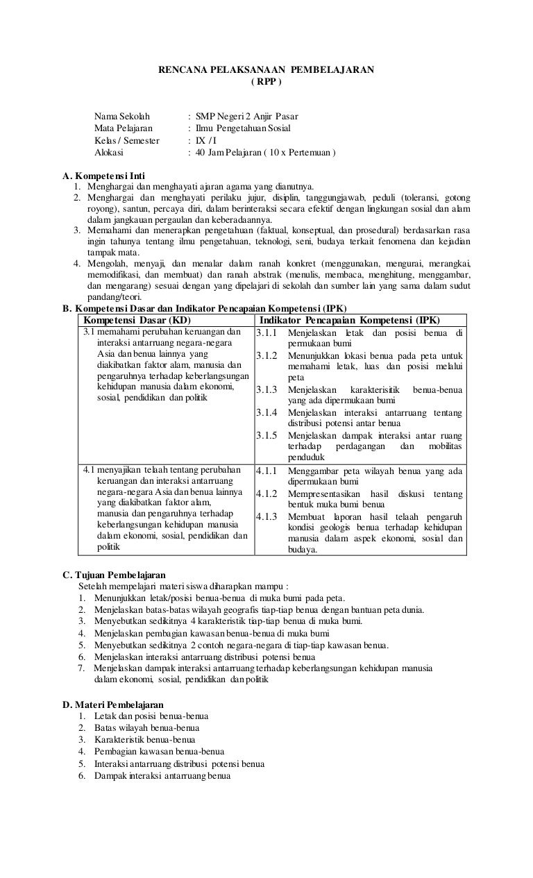 Soal Ips Kelas 9 Materi Interaksi Ekonomi Antarruang