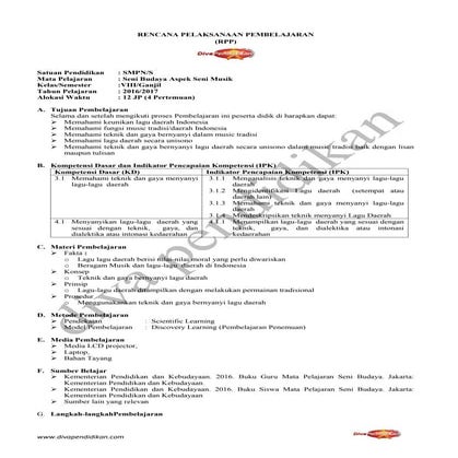 Cover perangkat pembelajaran | DOC