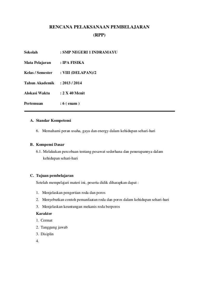 Contoh Soal Roda Berporos Smp Defi Soal