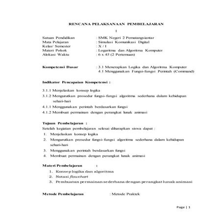 RPP SIMULASI DAN KOMUNIKASI DIGITAL 