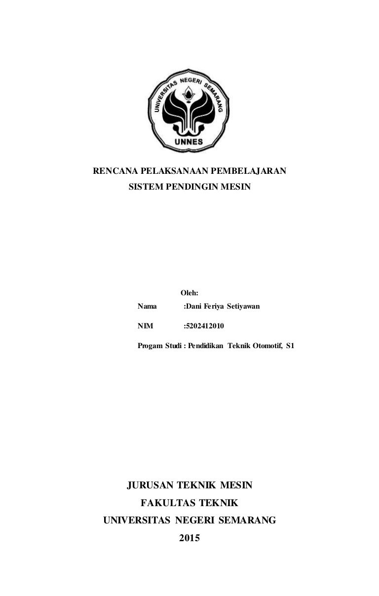 Rpp Sistem Pendingin