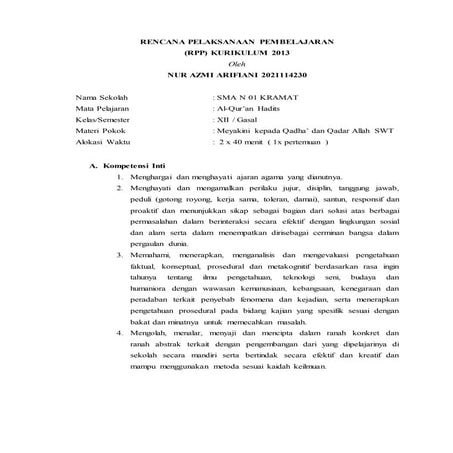 Rpp tekpend azmi minul