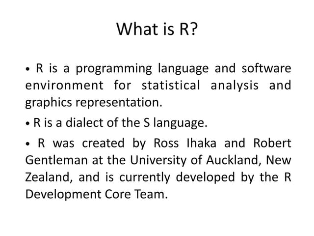 R Programing language Notes Unit 5 Data Viz in R | PDF