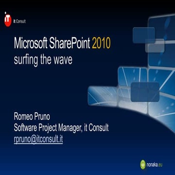 Share Point 2010 - Surfing the Wave