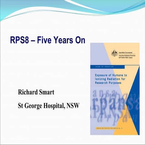 Rps8 five years on smart
