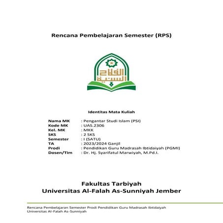 RPS PENGANTAR STUDI ISLAM_PGMI2023.docx