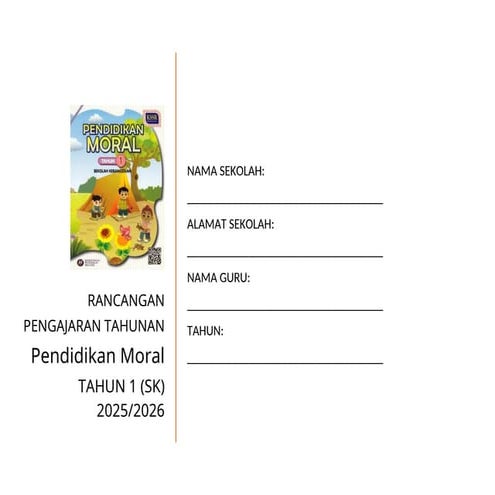 RPT PENDDIDIKAN MORAL TAHUN 1 (SK) 2025-2026 By Rozayus Academy (Kump B).docx