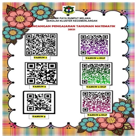 QRCODE RPT MATEMATIK TAHUN 1-6