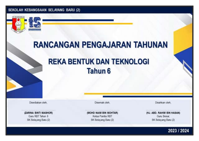 Rpt Rbt Tahun 6 2023 Docx Rpt Rbt Tahun 6 2023 Docx