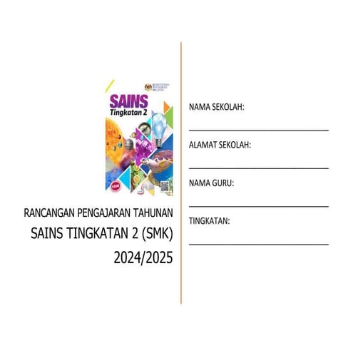 RPT SAINS Tingkatan 2 (SMK) 2024-2025 By Rozayus Academy.docx