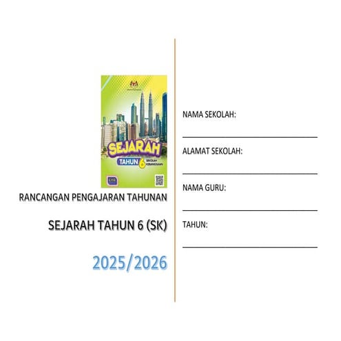 RPT SEJARAH THN 6 (SK) 2025-2026 By Rozayus Academy (Kump B).pdf