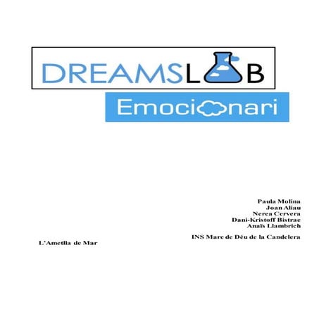Memoria  DreamsLab - Emocionari