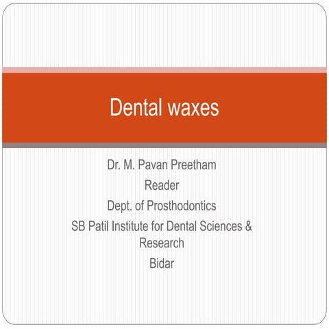 Dental_waxes_pavan.pptx