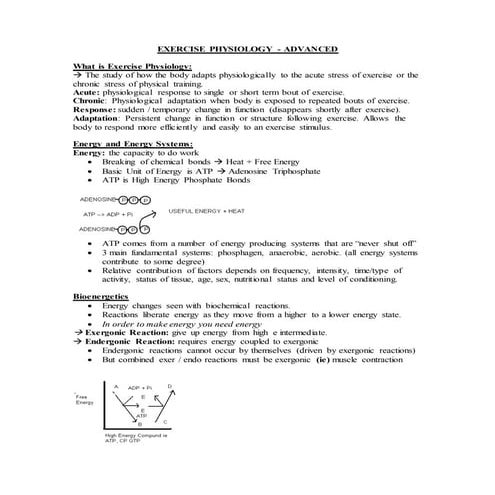Exercise physiology (complete)