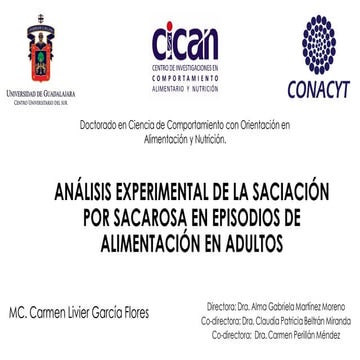 CICAN | Coloquio Doctorado 2016A | Carmen Livier García Flores