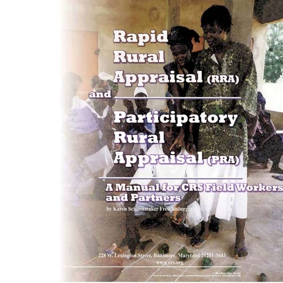 RAPID RURAL APPRAISAL (RRA) AND PARTICIPATORY RURAL APPRAISAL (PRE) - A MANUA...