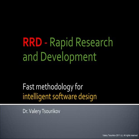 Rrd methodology | PPT